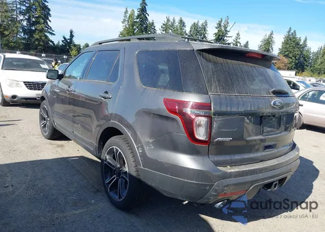 2015 Ford Explorer Sport from USA, damaged, VIN 1FM5K8GT9FGA19950